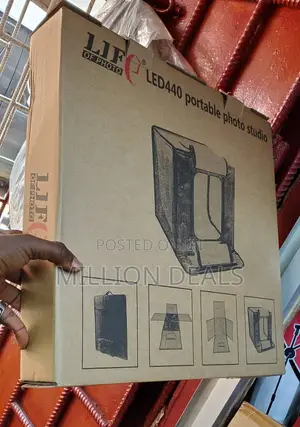 Led 440 Portable Photo Studio Box