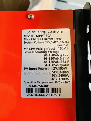 60a Grovolt Charge Controller