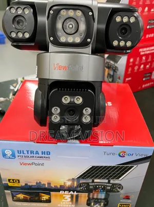 Three Lens Intelligent Powered Camera