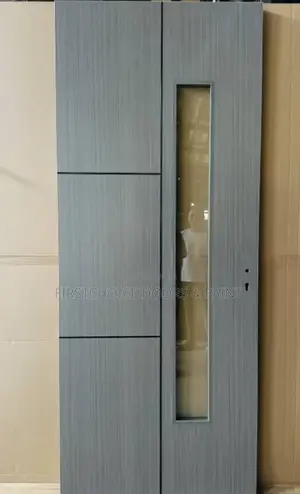 HDF Kitchen Door With Glass