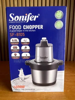 Sonifer Sf-8105 6litres Food Chopper/Yam Pounder. 1000watts.