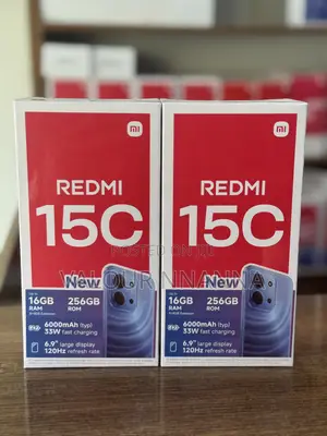 New Xiaomi Redmi 15C 4G 256 GB Blue