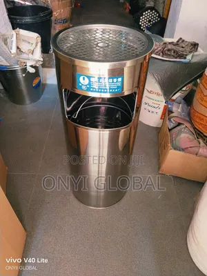 Ash Tray and Waste Bin