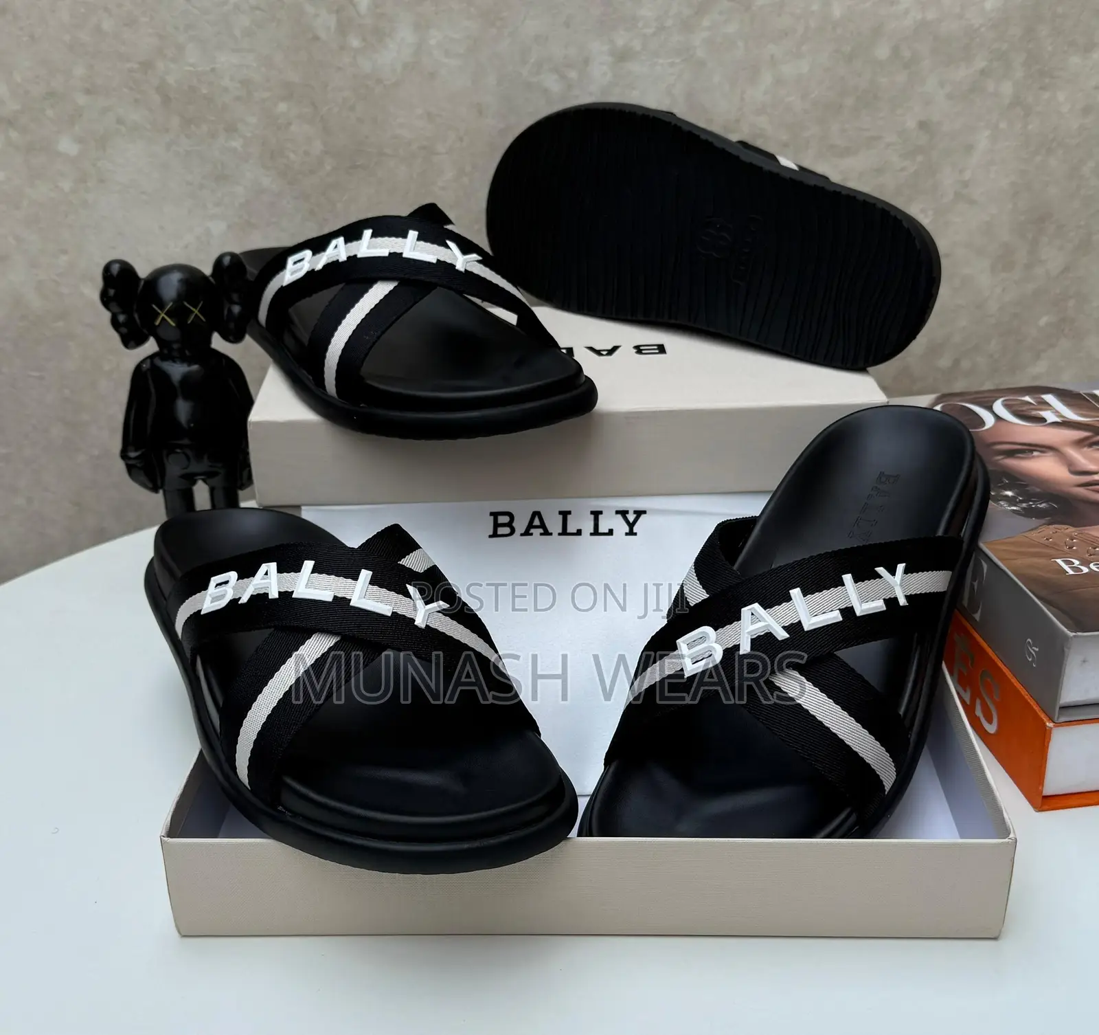 Bally Leather Slipers 40-46 Available