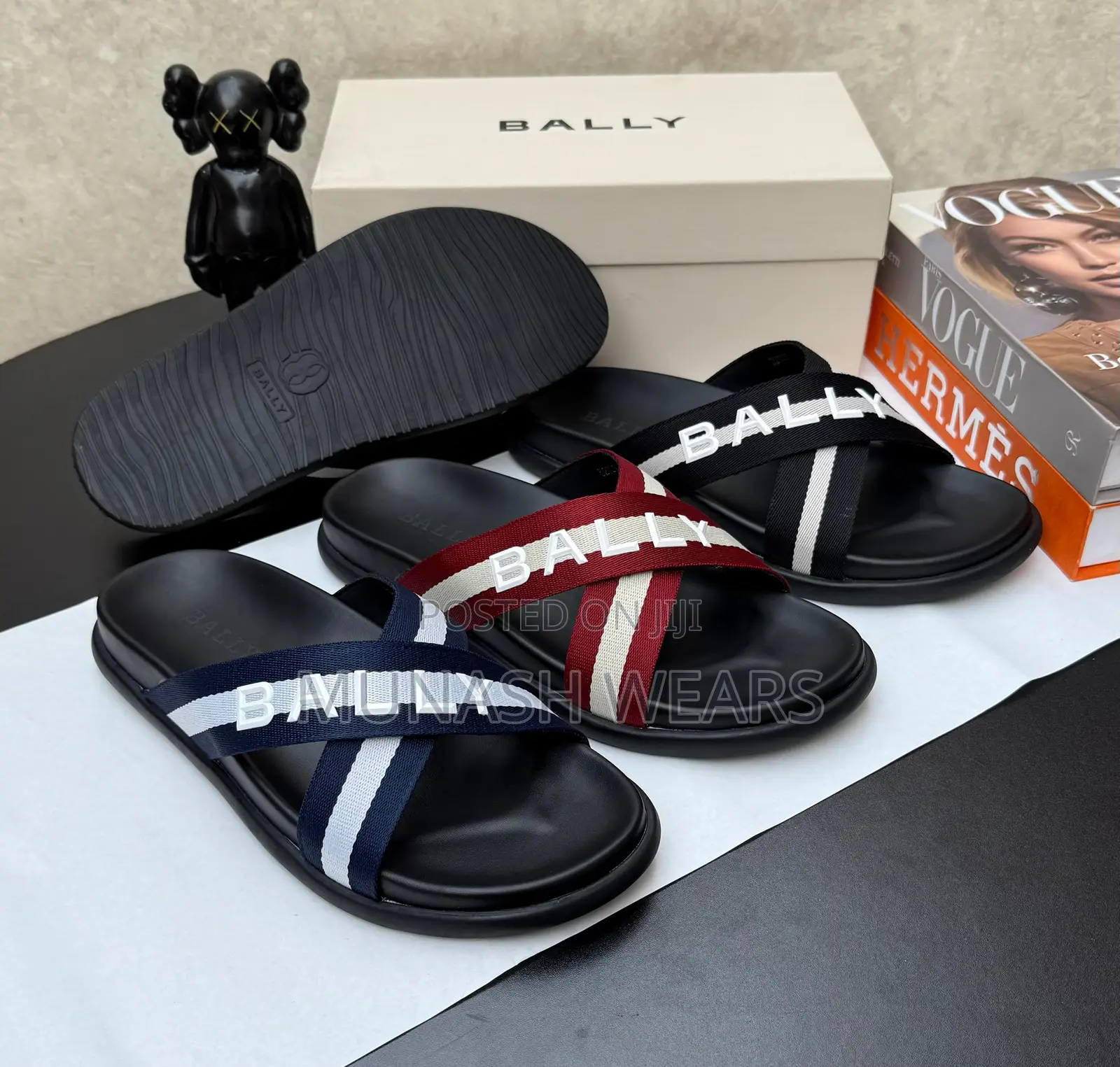 Bally Leather Slipers 40-46 Available