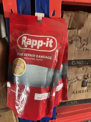 Rapp-Pipe Repair Bandage With Steel Putty