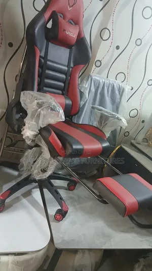 Game Chair Red and Black