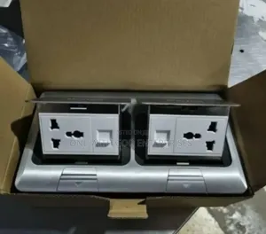 13amps Double Floorbsocket