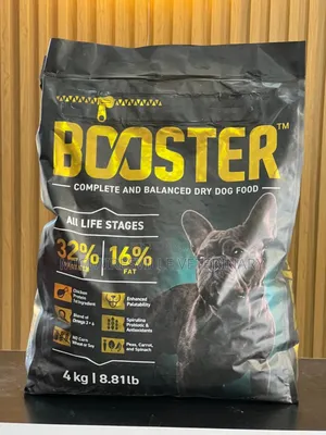 Booster Dog Dry Food in 4kg
