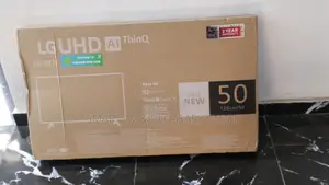 50 Inches Lg Smart Tv With Ai Processor 4k Apple Air Play