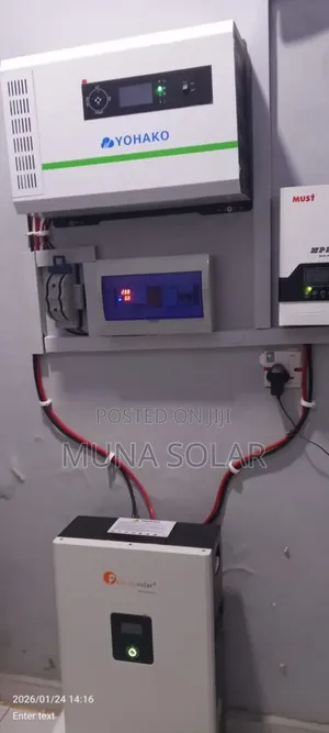 5kwh/5kva/9 Pieces 650wp Panel/100ah Controller/Accessories