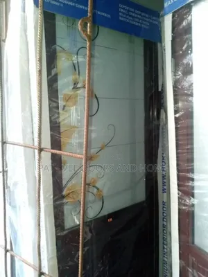 2.6ft by 7ft Toilet Aluminium China Glass Door