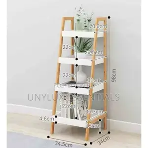 4 Layer Ladder Storage Rack