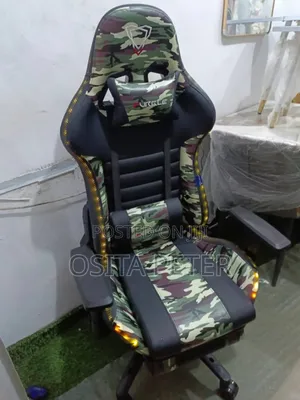 Furgle Gaming Chair With Light Army Color