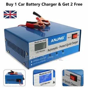 Protect Every Vehicle With Our Buy 1 Car Battery Charger, Get 2 Free