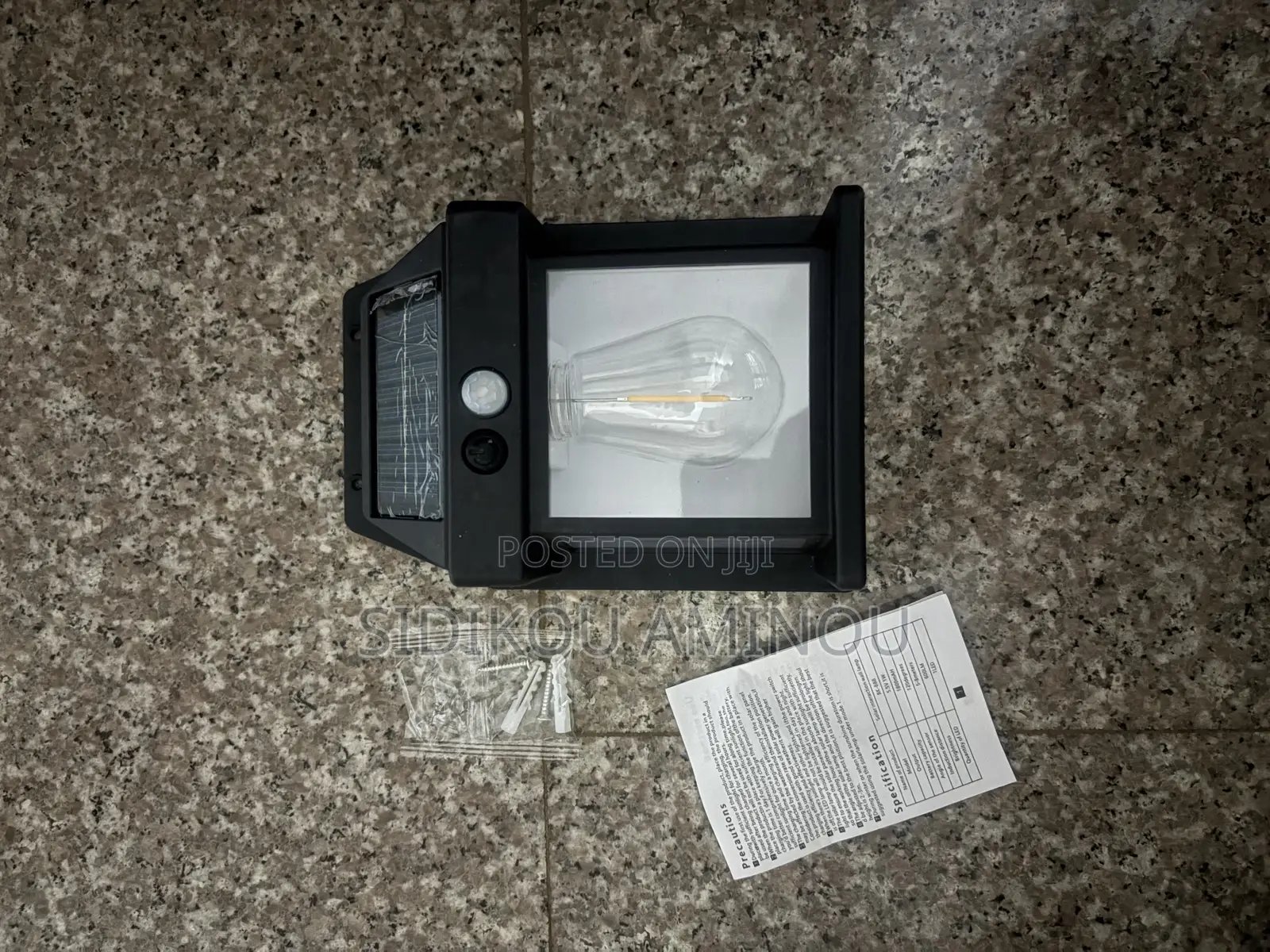 Solar Lnteraction Wall Lamp