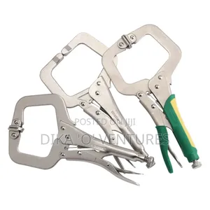 C Type Flat Locking Grip Vise Plier
