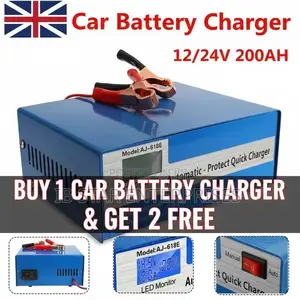 We’Re Giving Away 2 Free Battery Chargers With Every Order(Today Only)