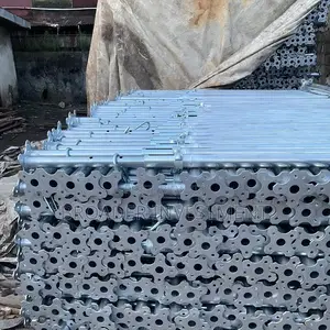 4mtrs And 5mtrs Adjustable Galvanized Acrow Props