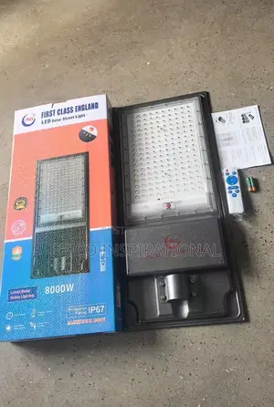 8000w First Class England Led Solar Street Light – Waterproof (Ip67)