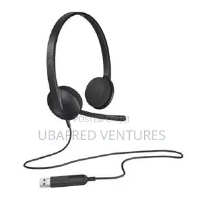 Logitech H340 Usb Stereo Headset for Windows and Mac