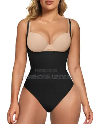 Red Hot by Spanx Women's Control Shapewear Open-Bust Panty Bodysuit