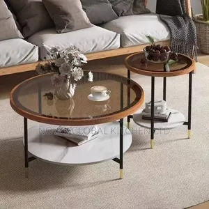 Double Center Table Big Small