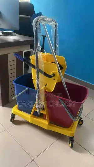 Mini 3bucket Cleaning Trolley