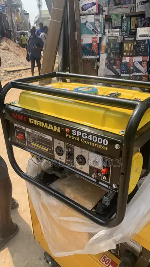 Sumec Firman 4.5kva Petrol Generator 100% Copper Coil
