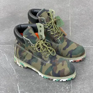 Original Timberland Green Camo Boots Now Available in Store