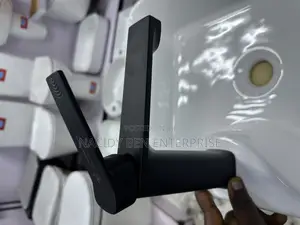Black Basin Mixer Tap