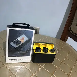 Smart Wireless Lapel Microphone With Charging Box