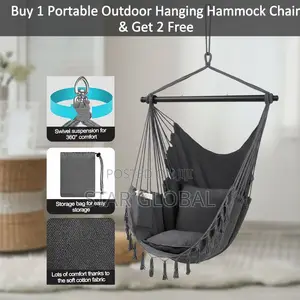 Your Private Retreat, Tripled. Buy 1 Hanging Hammock Chair, Get 2 Free