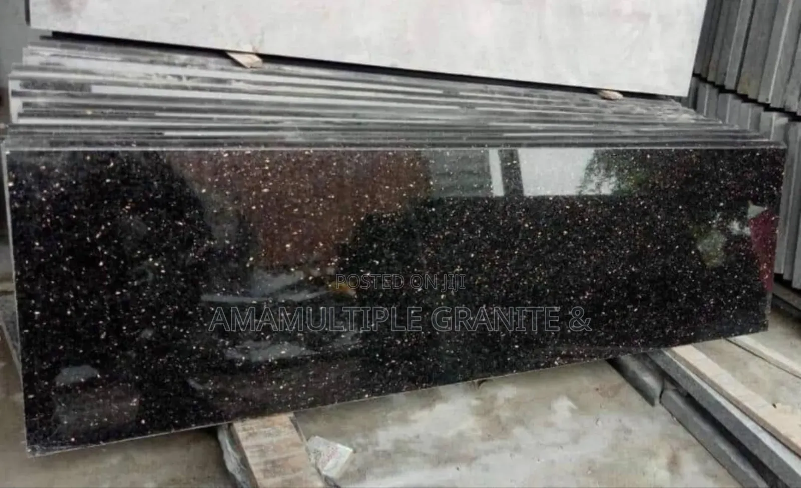 Black Galaxy Slabs