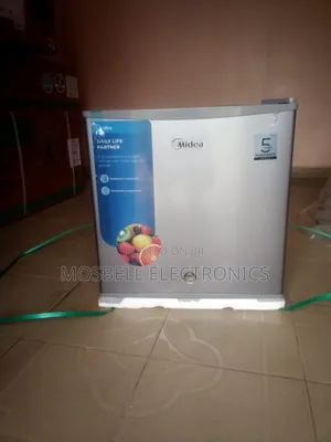 Midea Single Door Fridge 45 Liters, Silver Color