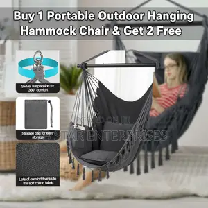 The Ultimate Backyard Flex: Buy 1 Hammock Chair Get 2 for Free