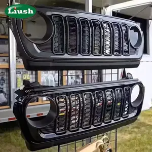 Premium Front Grille Cover Replacement for Jeep Wrangler (2020-2024)
