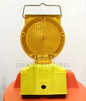 Road Barricade Flashing Warning Light Amber Led Solar Warning Lights
