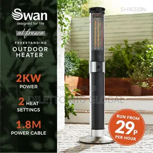 Swan Al Fresco Electric Column Patio Heater