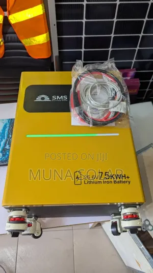 7.5kwh 25.6v Sms Lithium Solar Battery
