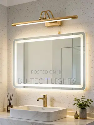 Gold Led Mirror Front Wall Lamp