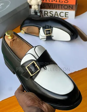 Single Sole, Matte Leather Buckled Prada Shoe