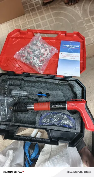 Original Quality Manual Nail Gun Machine With (Spare Parts 110 Nail)