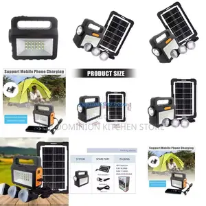 25hrs Solar Digital Kit With 3 Bulbs