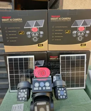  Solar Smart Ai Security Camera (4g Enabled)