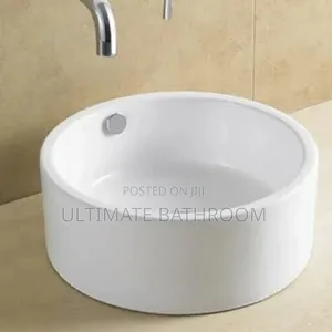 Round Counter Top Washing Hand Basin