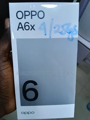 New Oppo A6x 256 GB Black