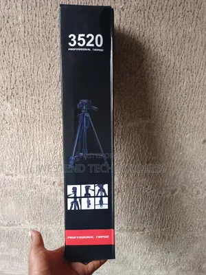 3520 Heavy Duty Tripod Stand for Camera and Phones, Projectors Etc