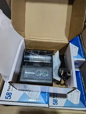 58mm Portabl Mobile Thermal Printer Bluetooth Printer Print From Phone