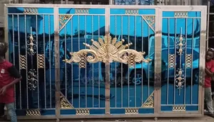 Harmony Cross Stainless Blue Gate